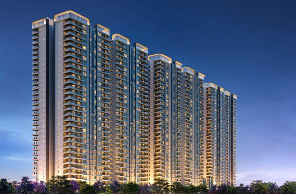 Nambiar District 25 tower elevation view