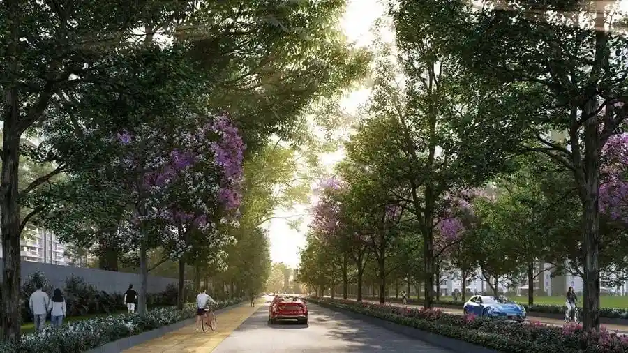 Nambiar District 25 community lifestyle render